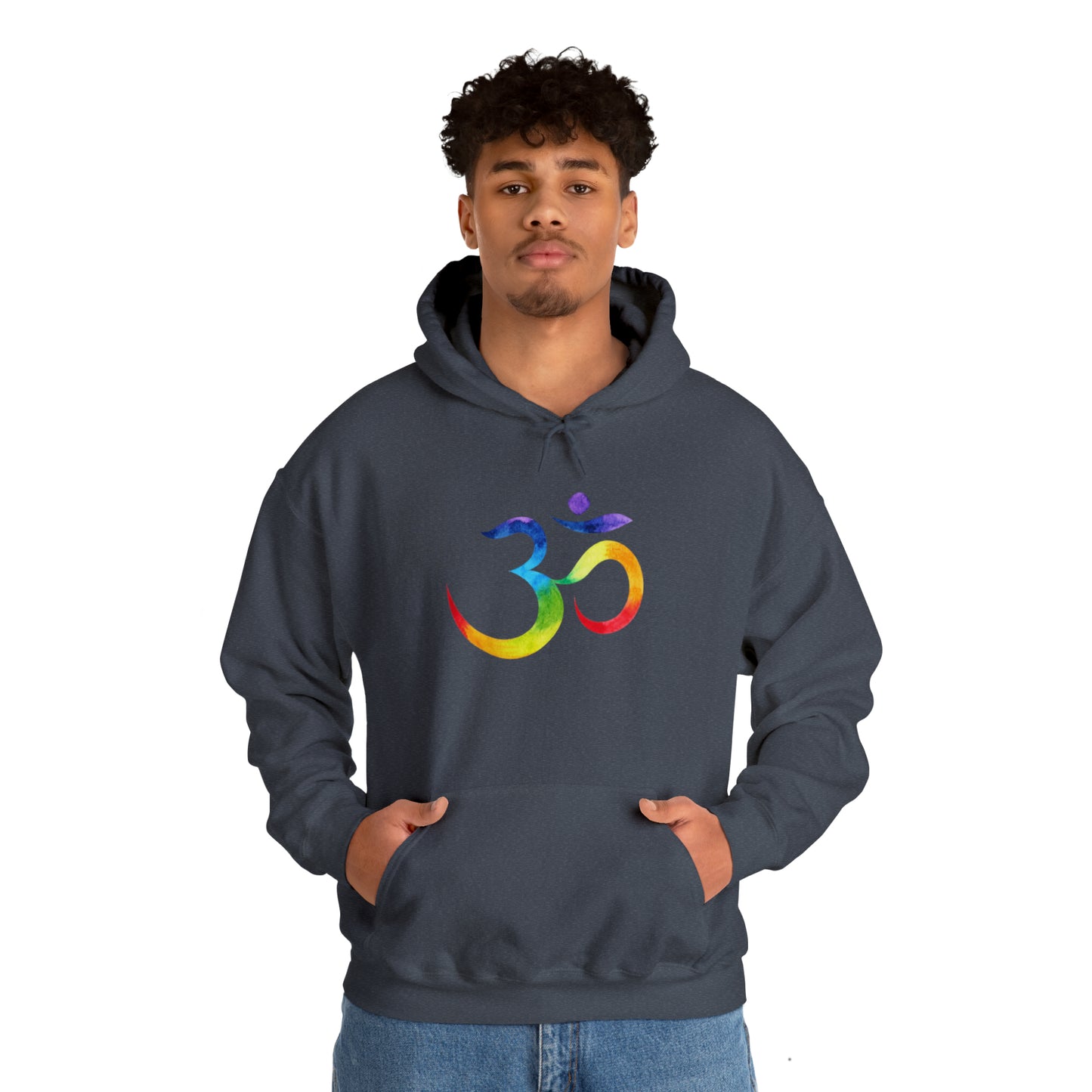 DM1111 OM Themed Unisex Heavy Blend™ Hooded Sweatshirt