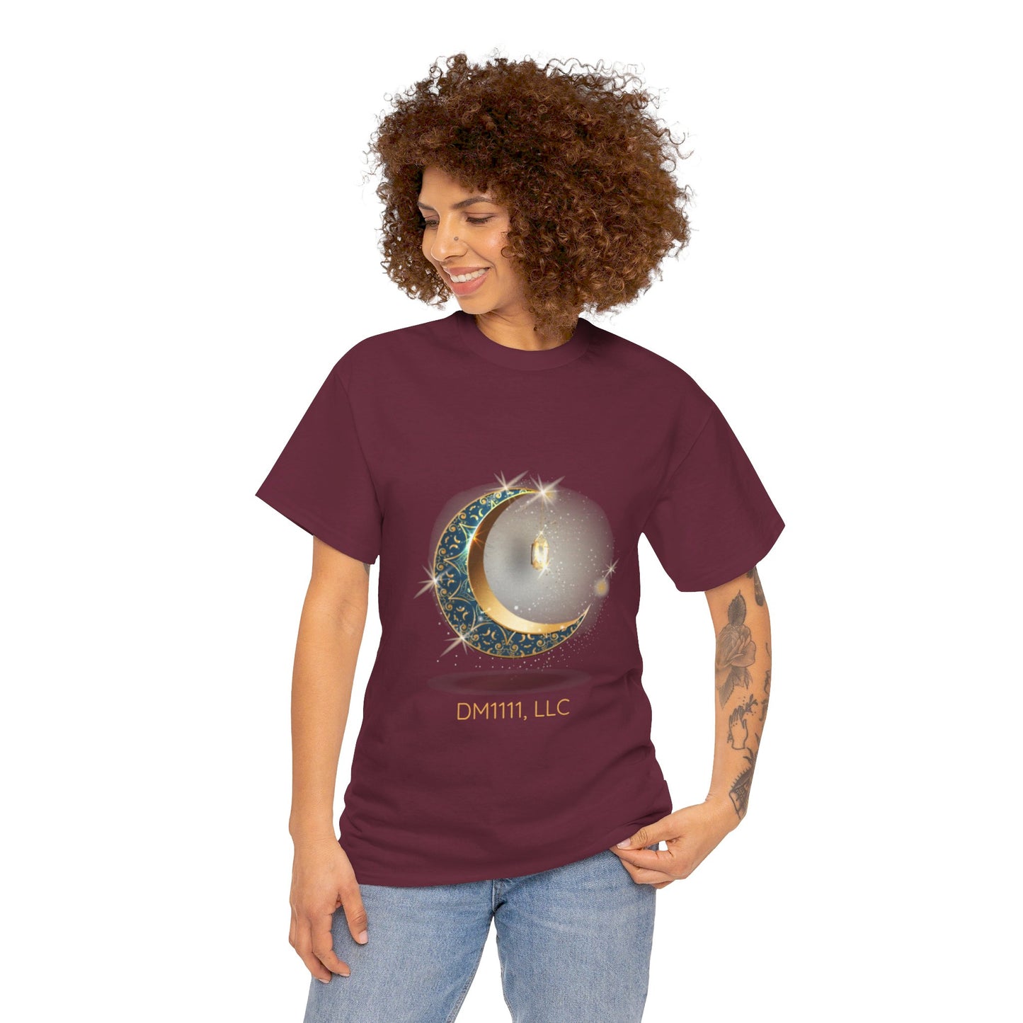 Crescent Moon DM1111 Unisex Heavy Cotton Tee