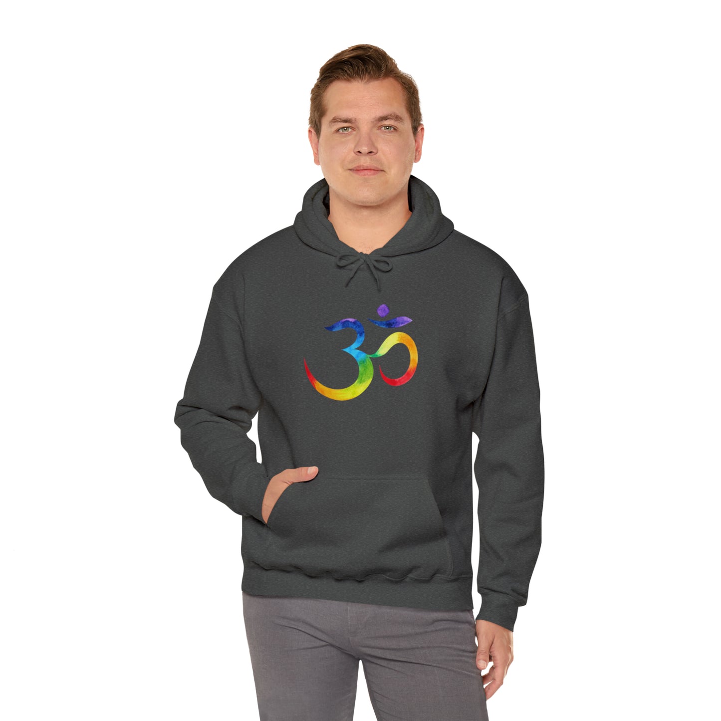 DM1111 OM Themed Unisex Heavy Blend™ Hooded Sweatshirt