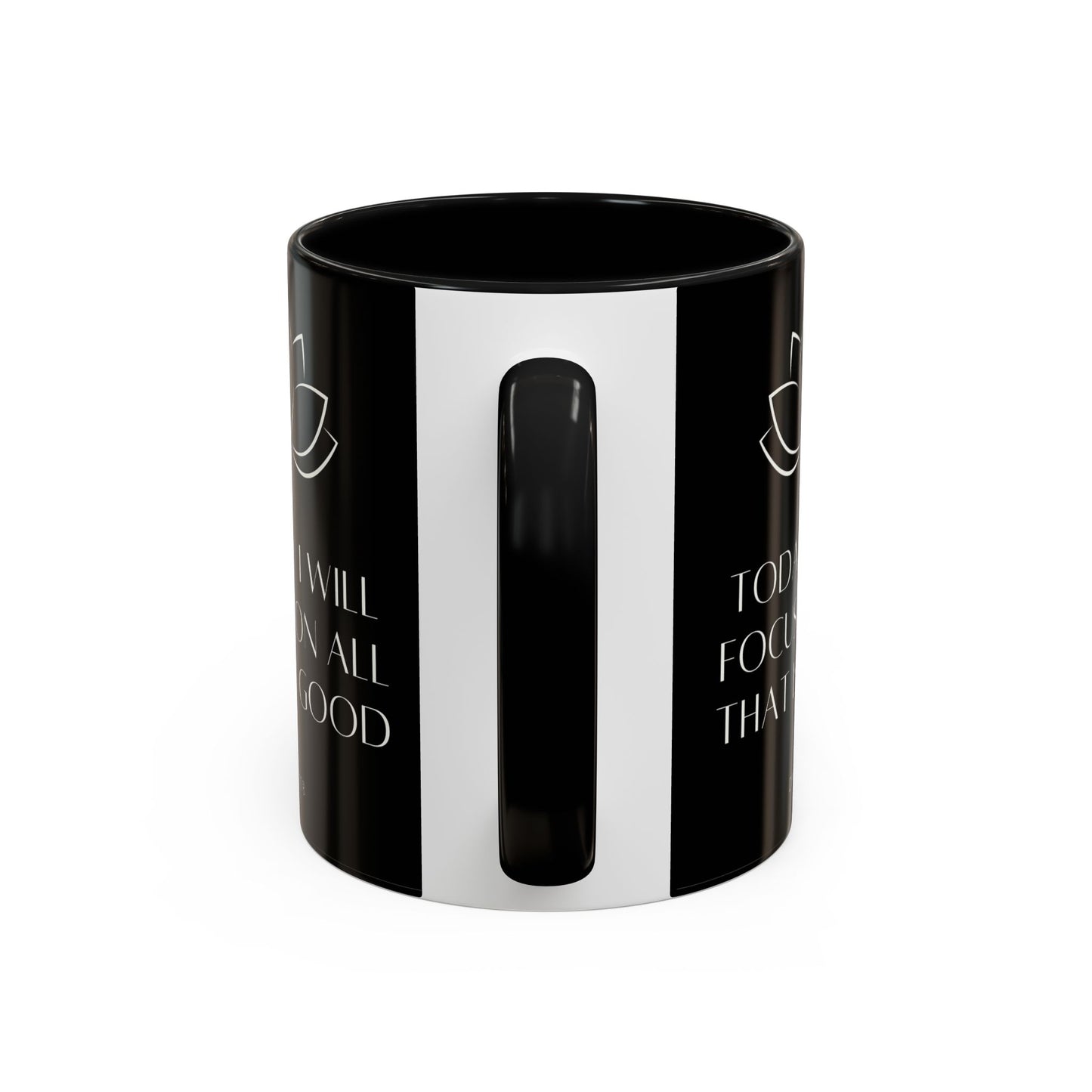 DM1111 "I Will Focus" Accent Coffee Mug (11, 15oz)