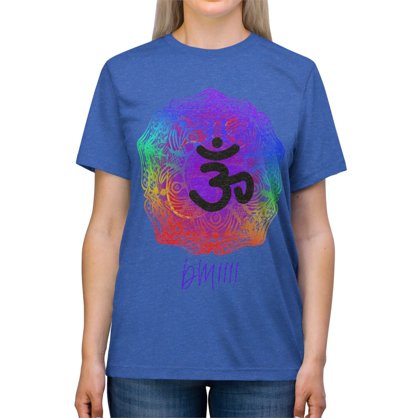 DM1111 OM Frequency Unisex Triblend Tee