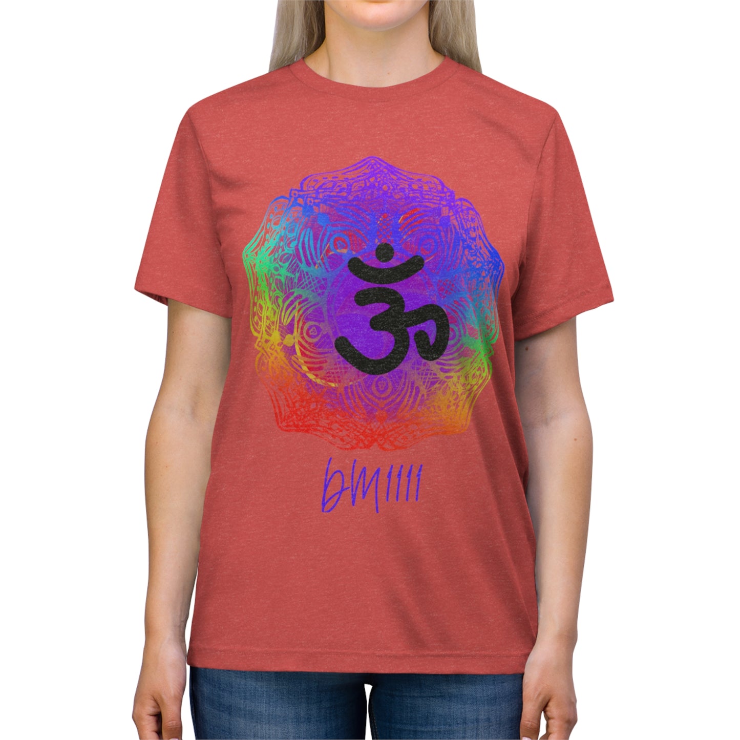 DM1111 OM Frequency Unisex Triblend Tee