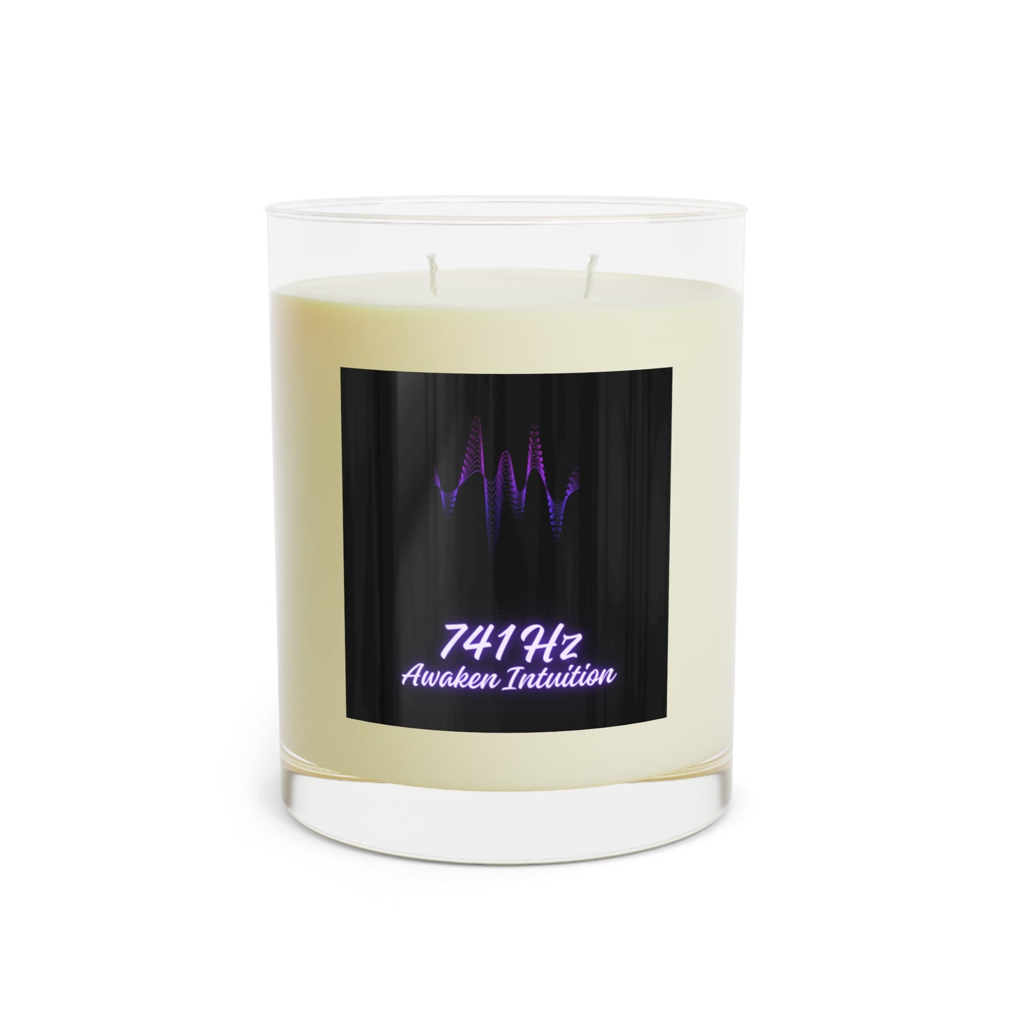 741 Hz - Awaken Intuition - Scented Candle - Full Glass, 11oz