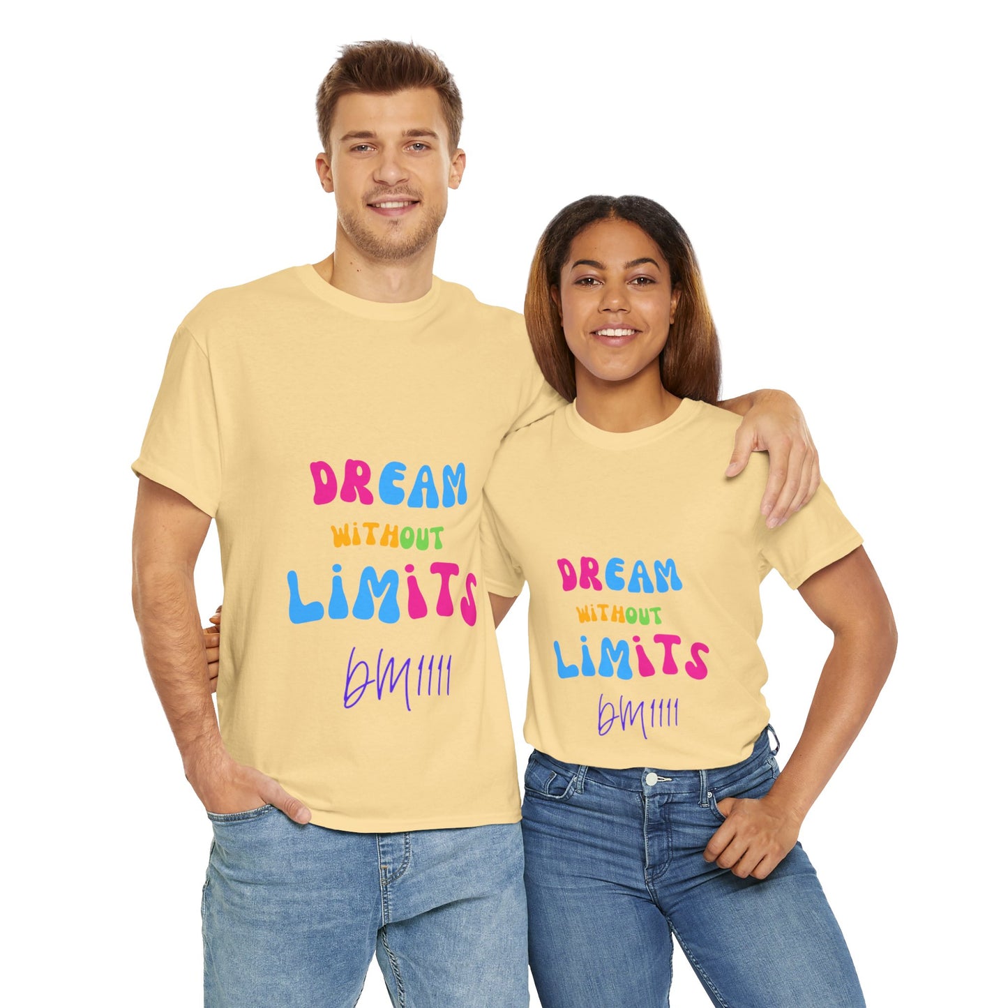 Dream Without Limits DM1111 Unisex Heavy Cotton Tee