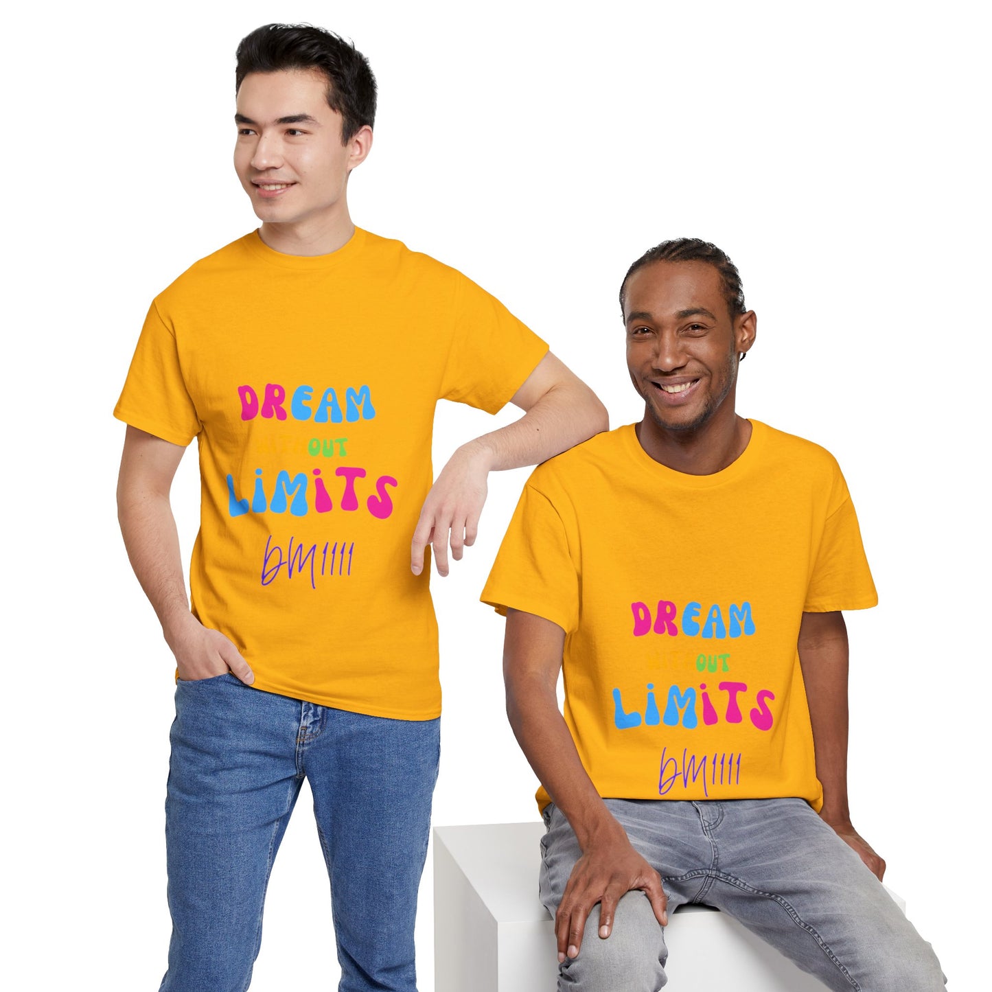 Dream Without Limits DM1111 Unisex Heavy Cotton Tee