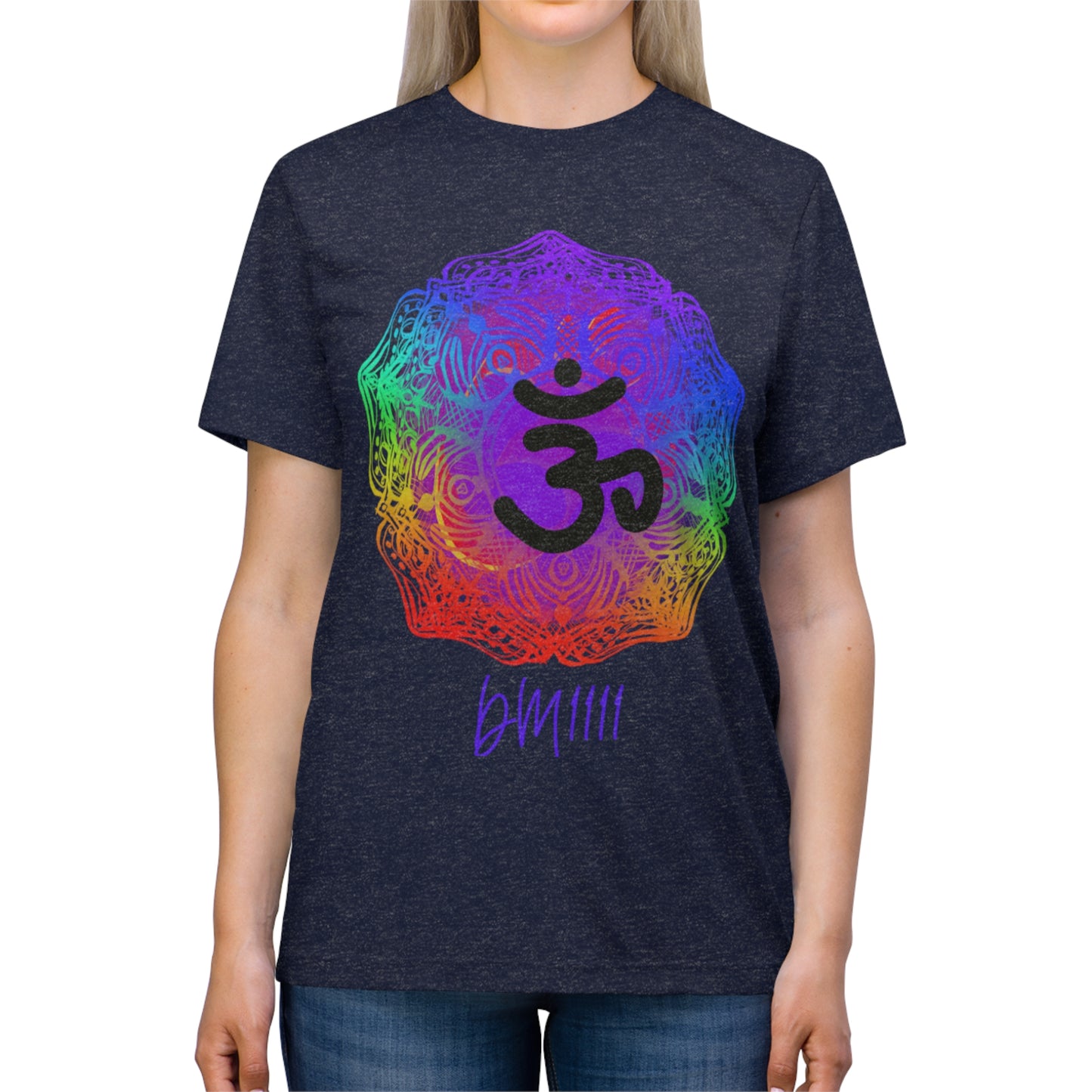 DM1111 OM Frequency Unisex Triblend Tee