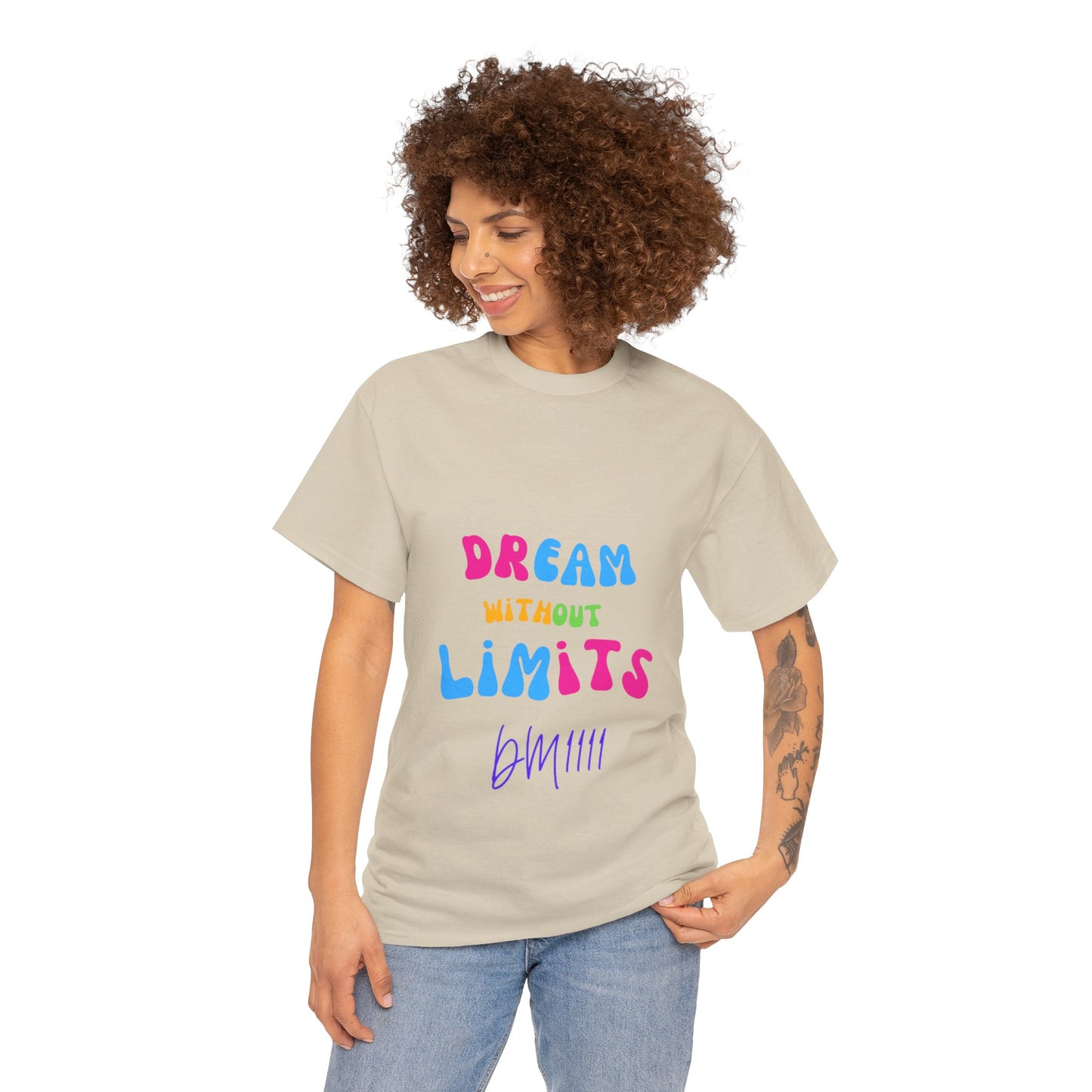 Dream Without Limits DM1111 Unisex Heavy Cotton Tee