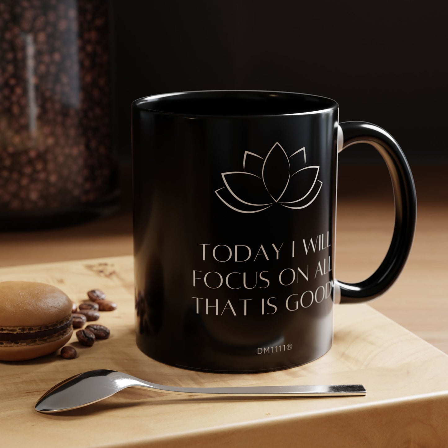 DM1111 "I Will Focus" Accent Coffee Mug (11, 15oz)