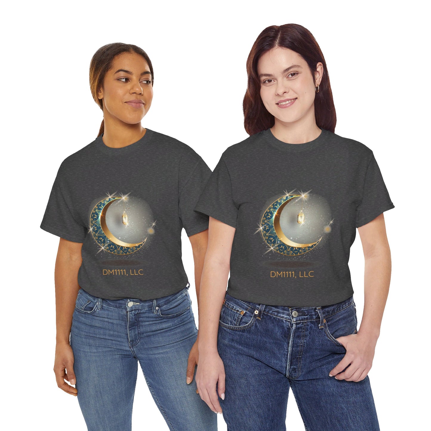 Crescent Moon DM1111 Unisex Heavy Cotton Tee