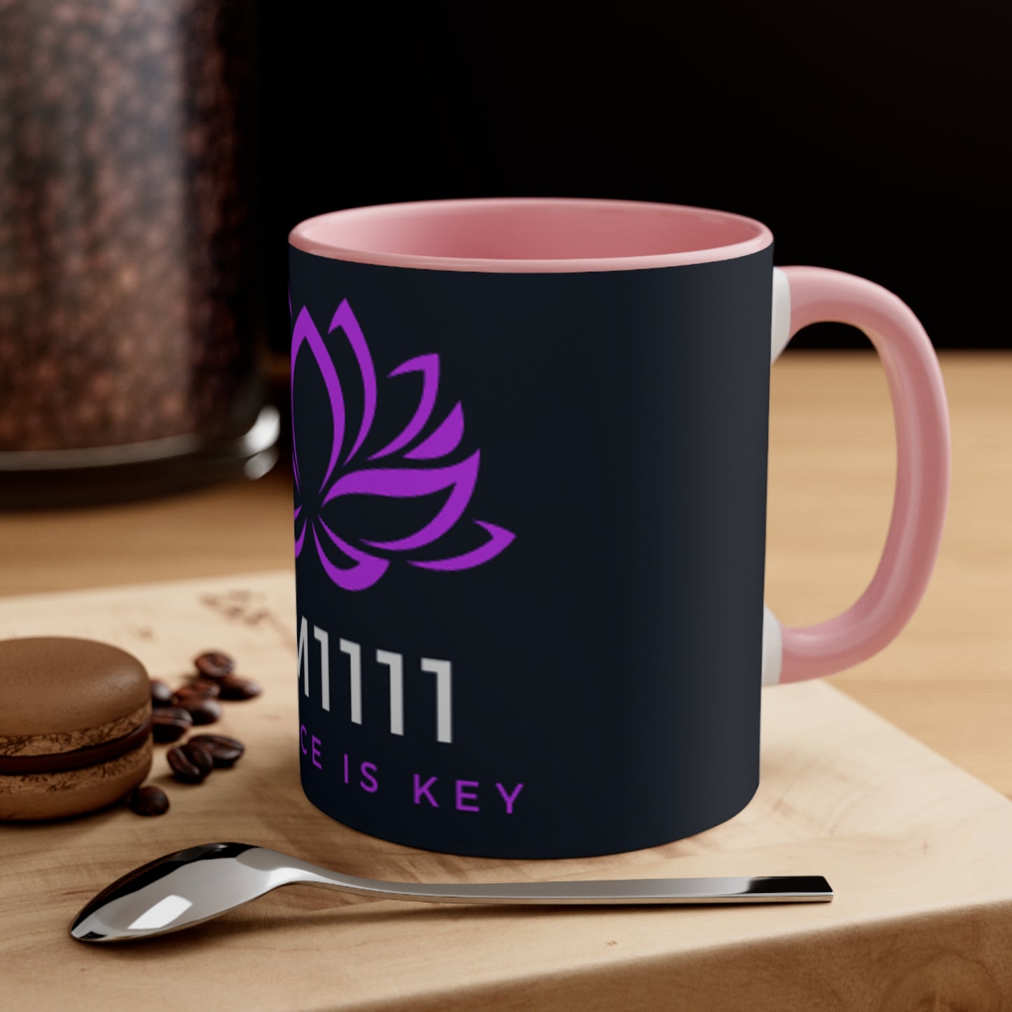 DM1111 Balance Is Key Accent Coffee Mug, 11oz