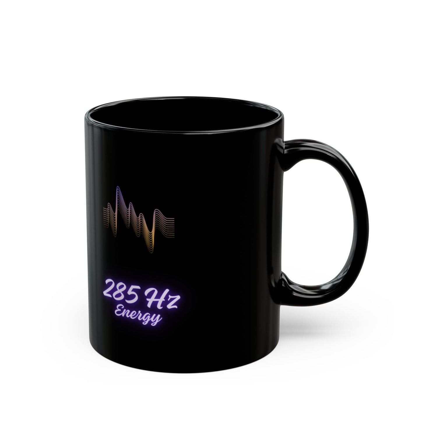 285 Hz Frequency DM1111 Black Mug (11oz, 15oz)