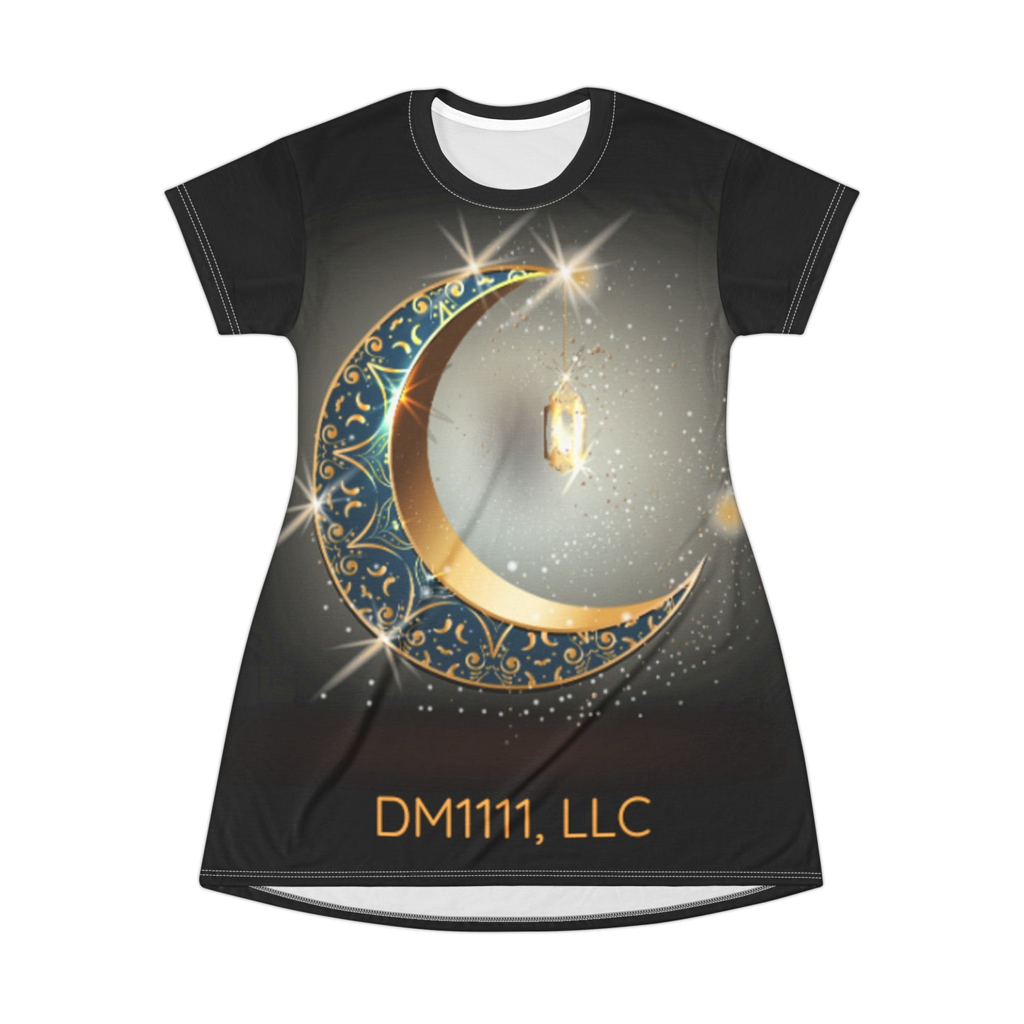 Crescent Moon DM1111 T-Shirt Dress