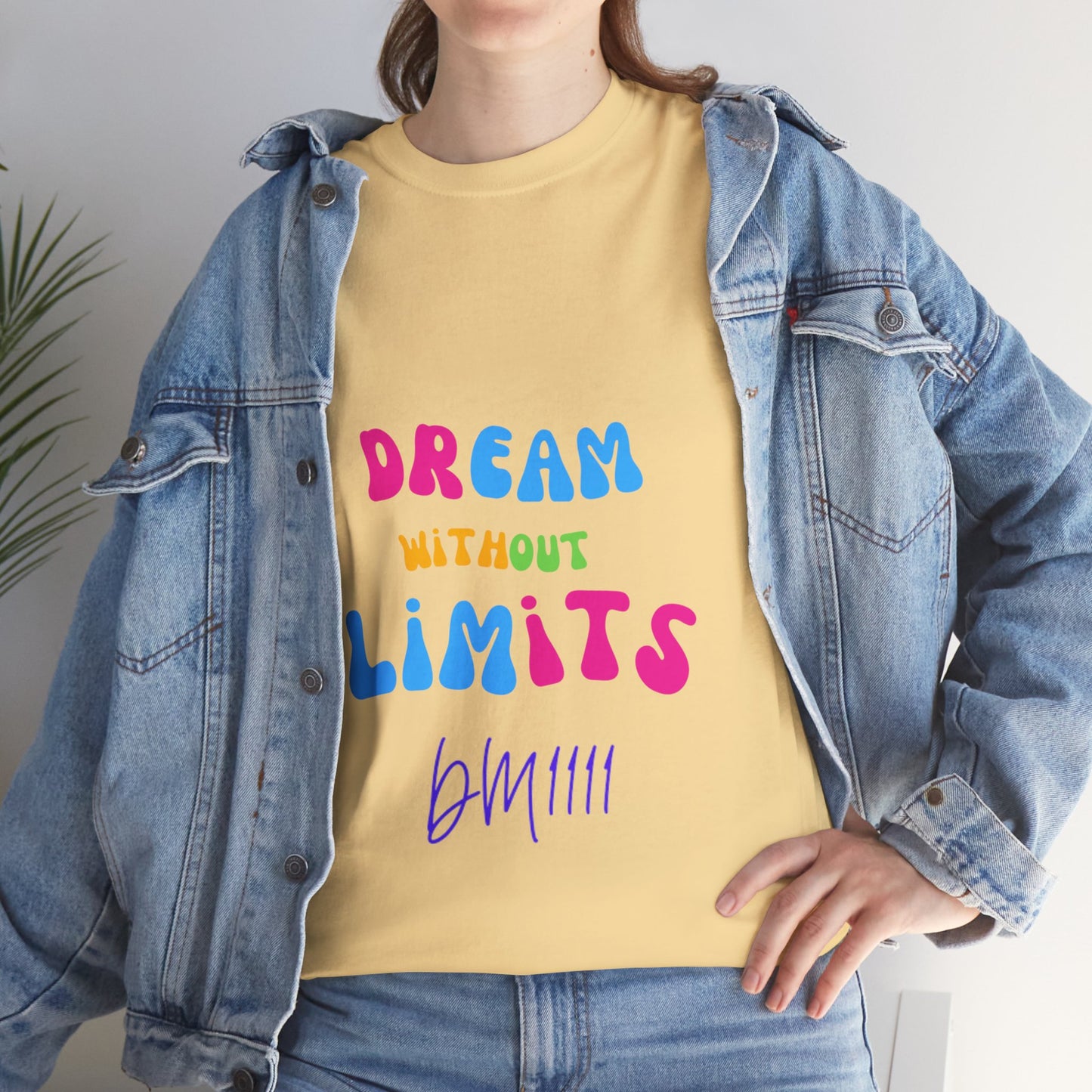 Dream Without Limits DM1111 Unisex Heavy Cotton Tee