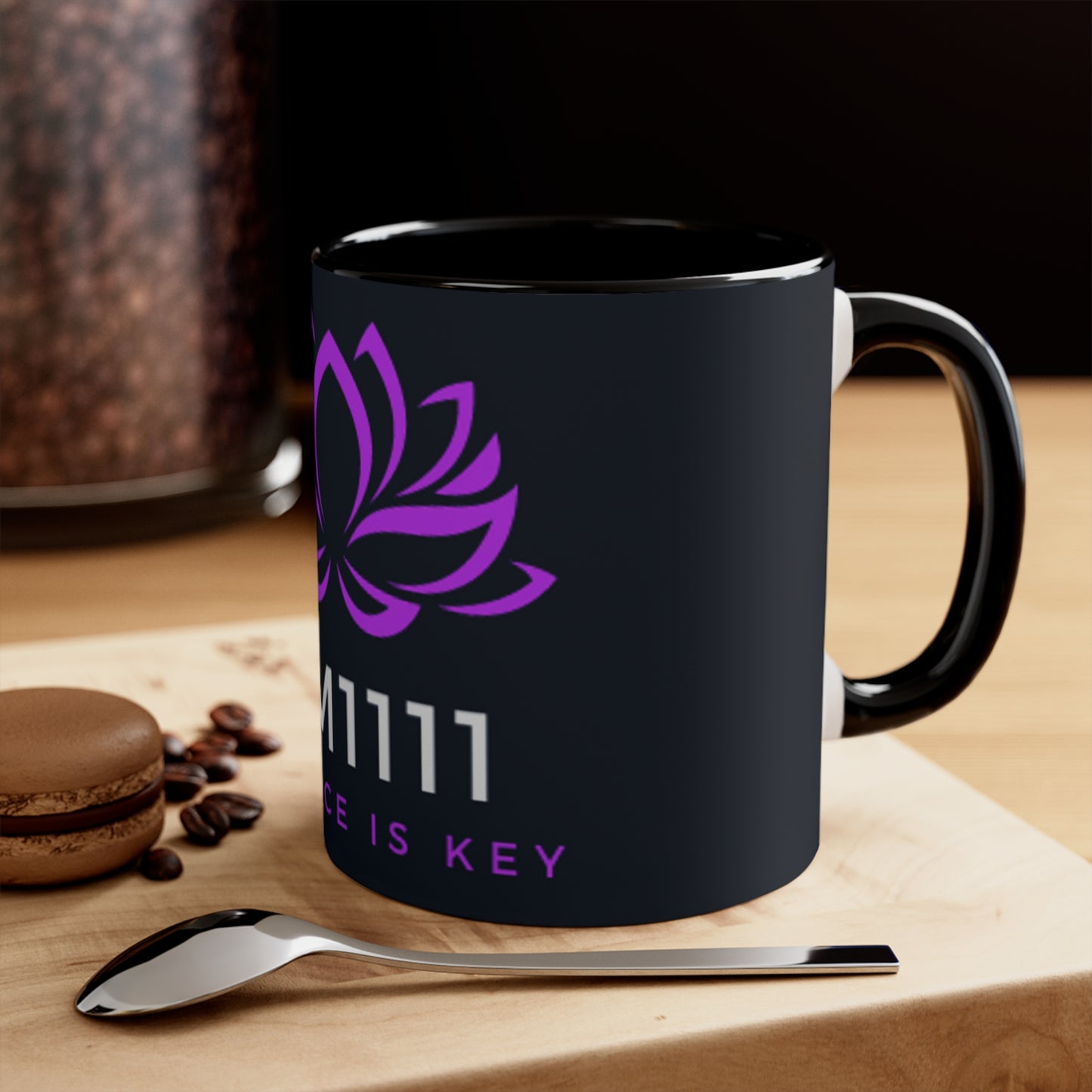 DM1111 Balance Is Key Accent Coffee Mug, 11oz