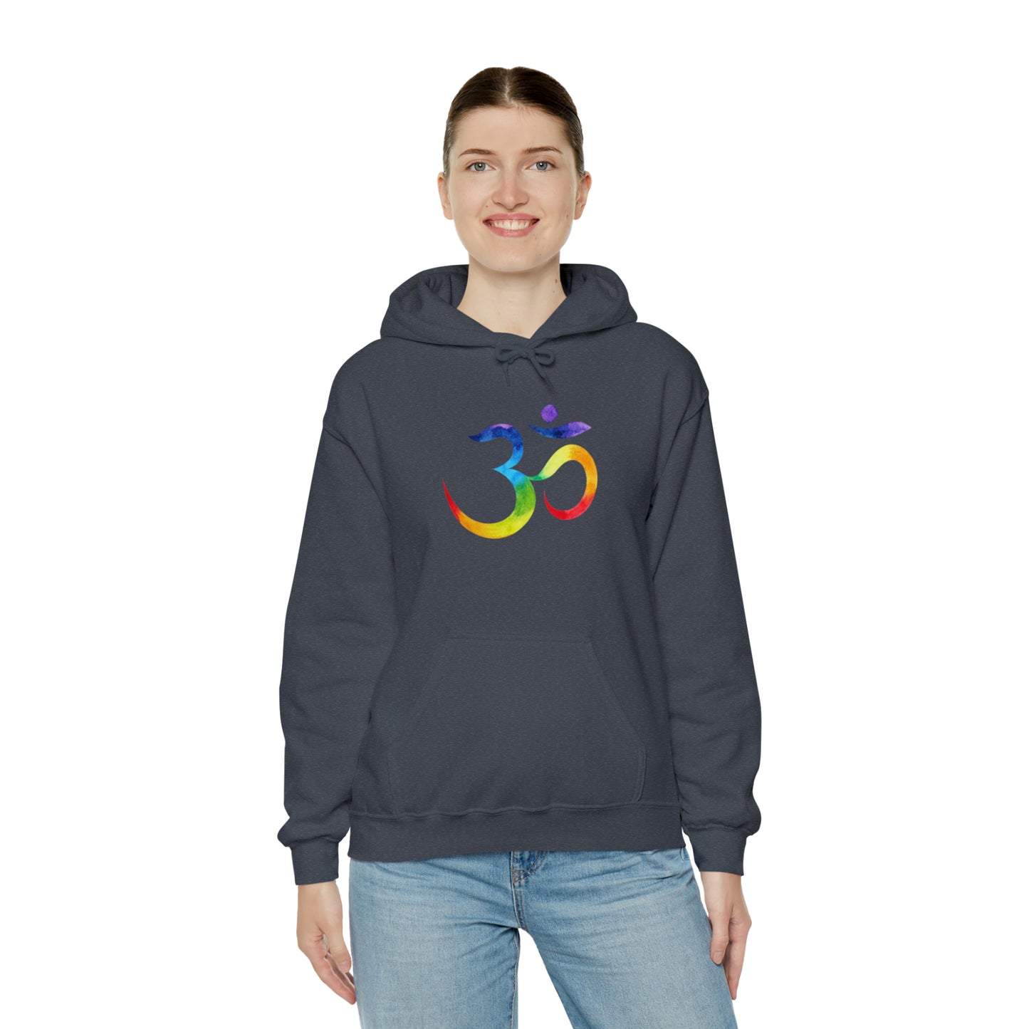 DM1111 OM Themed Unisex Heavy Blend™ Hooded Sweatshirt