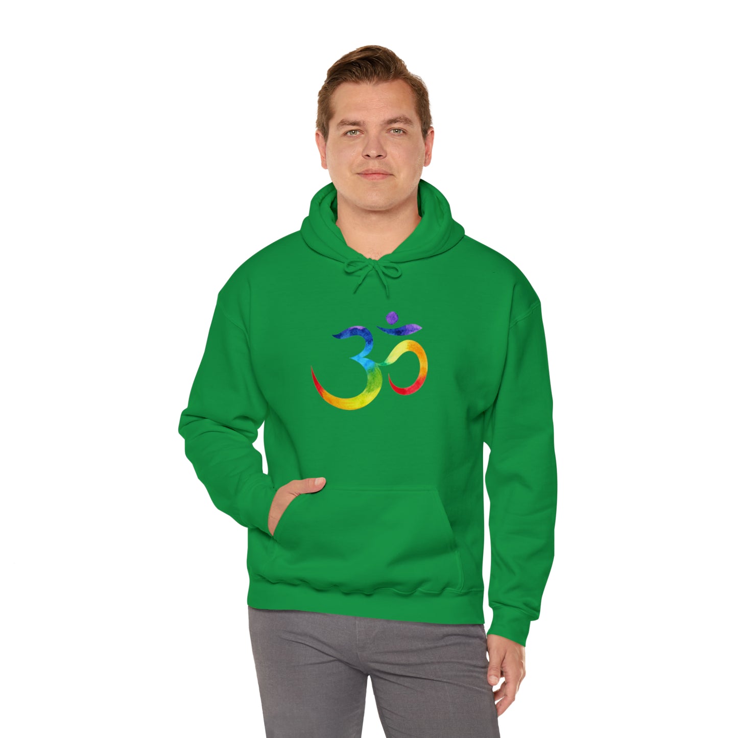 DM1111 OM Themed Unisex Heavy Blend™ Hooded Sweatshirt