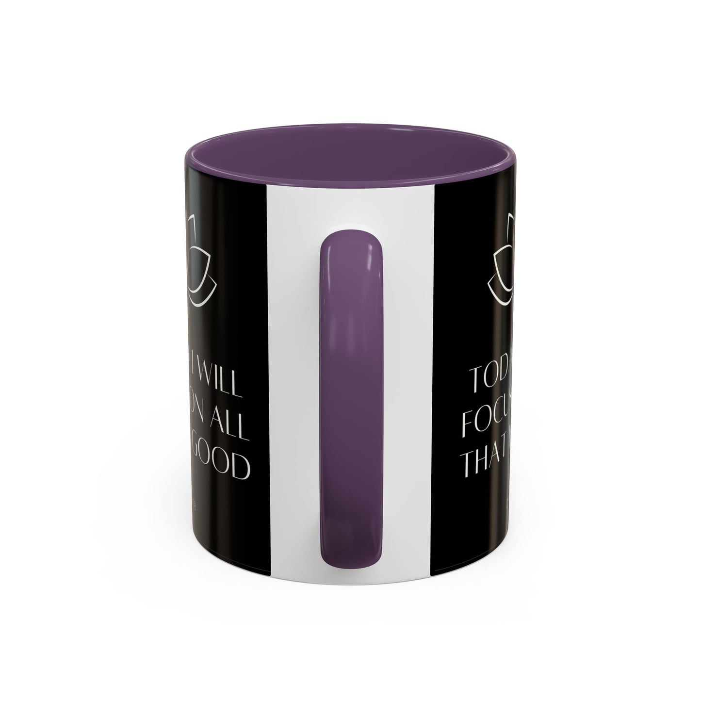 DM1111 "I Will Focus" Accent Coffee Mug (11, 15oz)