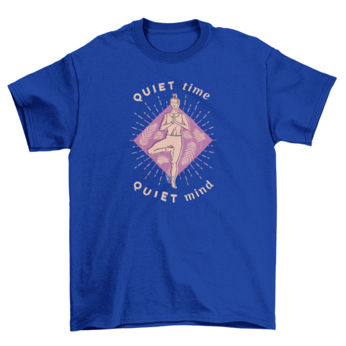 Yoga lady t-shirt