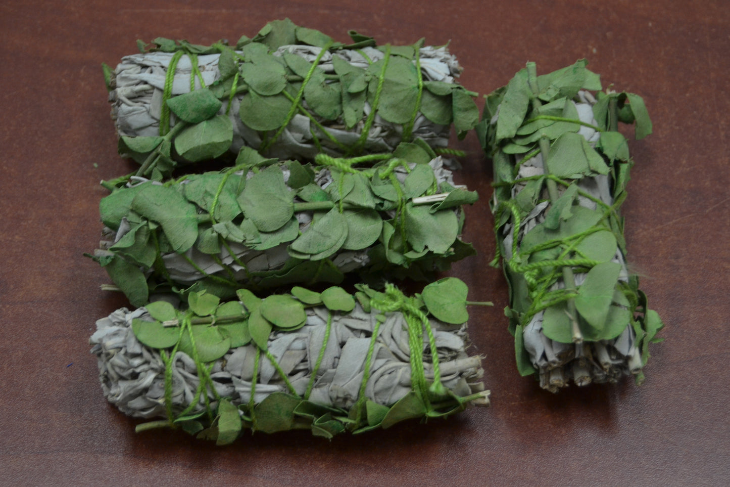 4 Pcs White Sage + Eucalyptus Bundle Smudge