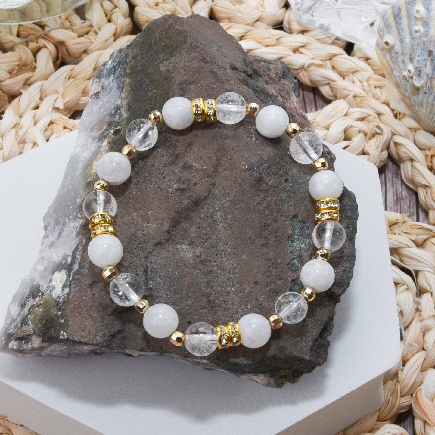 Black & White Protection Bracelet Set