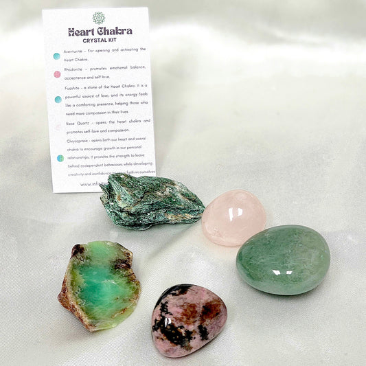 Heart Chakra Crystal Kit